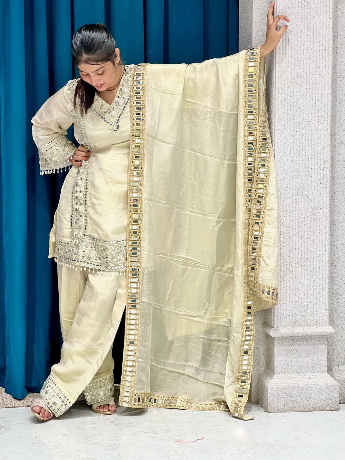 Shimmer Farshi Salwar Suit