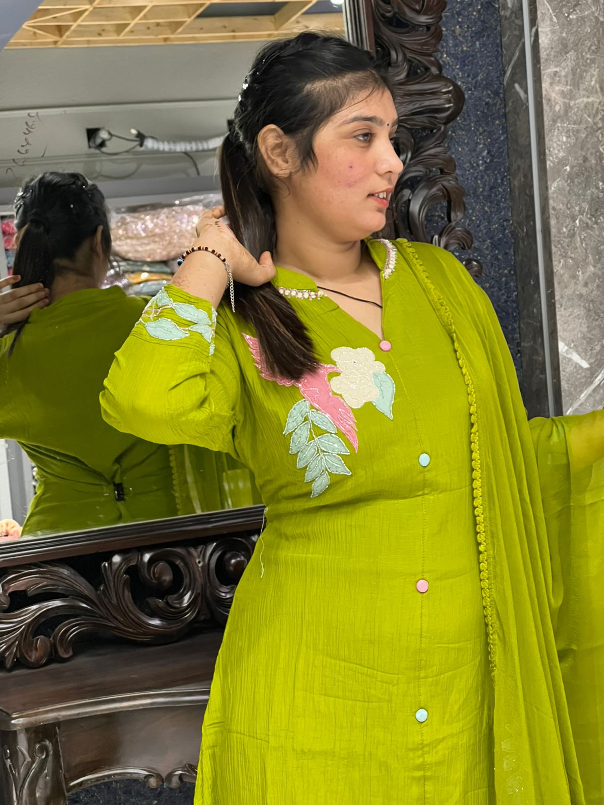 Women’s Trending kurti set with Dupatta