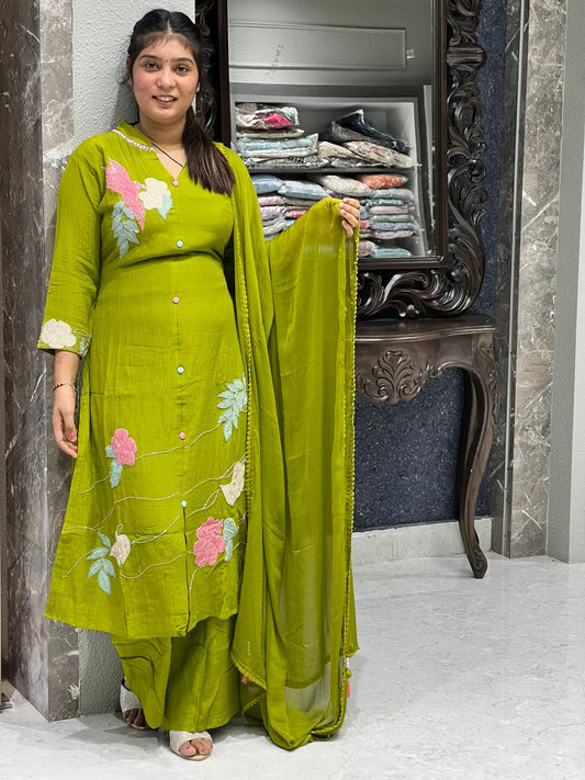 Women’s Trending kurti set with Dupatta