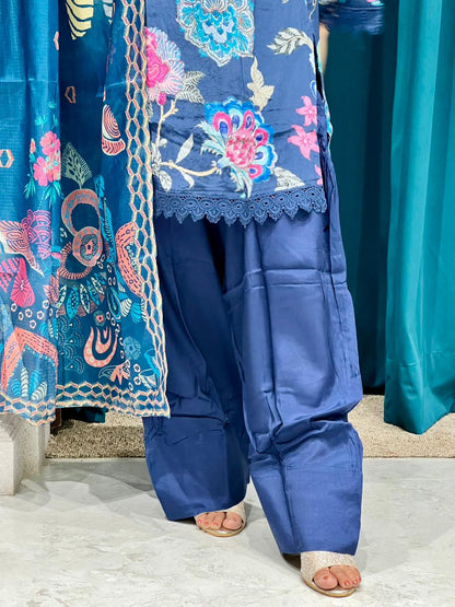 Readymade Dupatta Suit