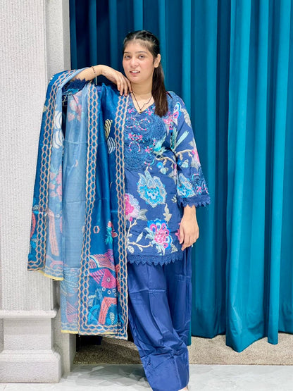 Readymade Dupatta Suit