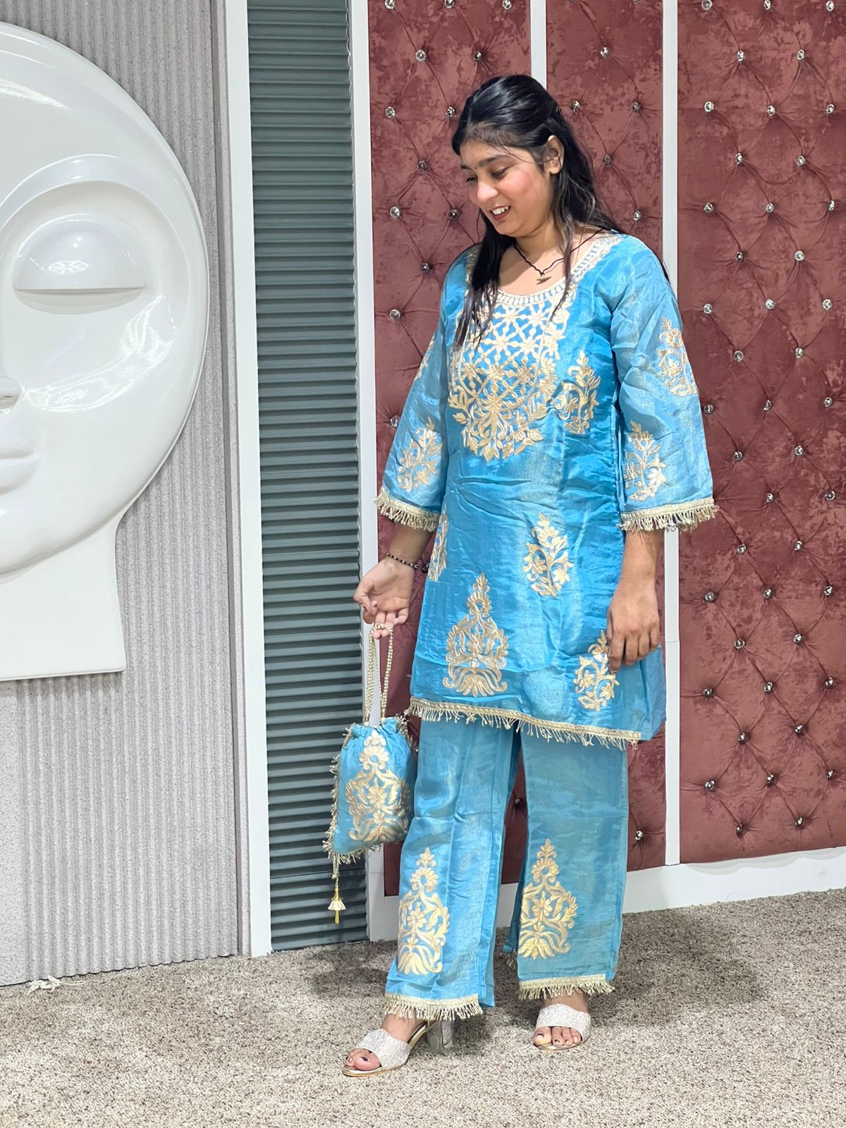 Girlish Party Wear Suit